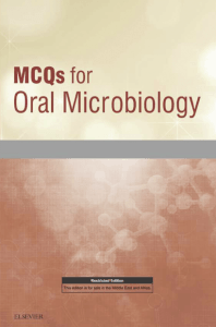 MCQs for Oral Microbiology