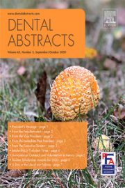 Dental Abstracts, Full Journal Archive (2005 – 2021)