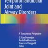 Temporomandibular Joint and Airway Disorders