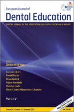 European Journal of Dental Education (Archive 2005 2020)