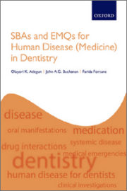 SBAs and EMQs for Human Disease (Medicine) in Dentistry
